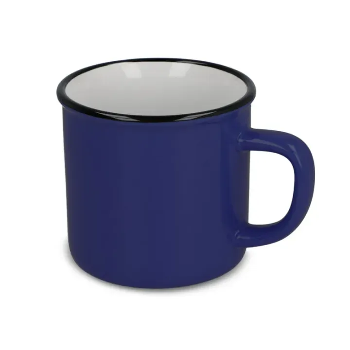 Enamel style ceramic mug 280ml - LT51111 (N0011)